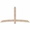 Ekena Millwork Bellingham Smooth Timber Gable Bracket, Douglas Fir, 84"W x 45"H x 1 1/2"D x 5 1/2"F, 13/12 Pitch GBW084X45X0206BEL00SDF - alternate 1